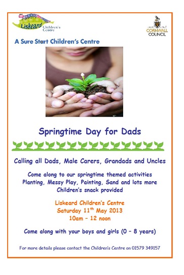 Springtime Day for Dads